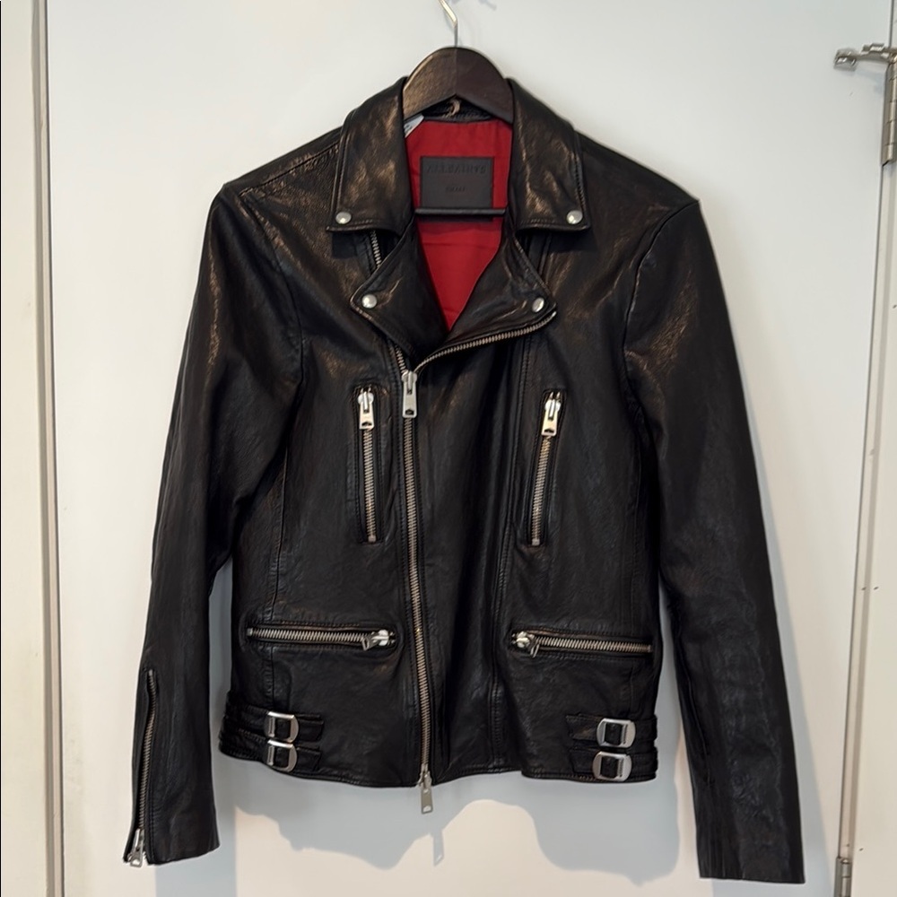 All Saints | Leather Moto Jacket